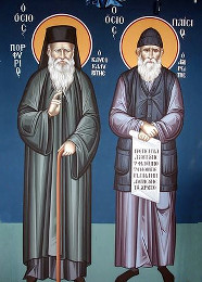 Старцы Порфирий Кавсокаливит и Паисий Святогорец
