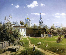 Московский дворик. 1878
