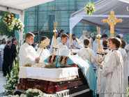 Отпевание и похороны Блаженнейшего Владимира