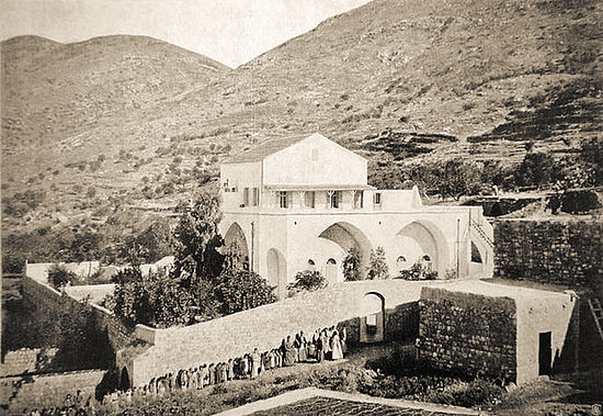 Ер-Рамэ. Галилея. Здание школ Императорского Православного Палестинского общества
