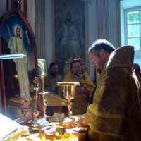 Архиерейское богослужение в Мгарской обители