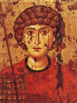 Свщмч. Георгий Победоносец, Ок. 1170 г. Успенский собор Московского Кремля
