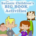 Большая сатанинская книга занятий для детей