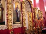 Освящение иконостаса Мгарского монастыря