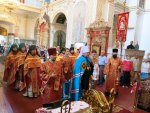 Архиерейское богослужение в Мгарской обители